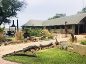 Tau Game Lodge Luxury Facilities Viewing Deck & Lounge