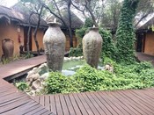 Tau Game Lodge Luxury Facilities Spa Entrance